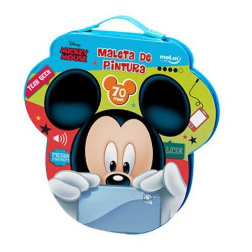 Assistência Técnica, SAC e Garantia do produto Maleta de Pintura Mickey Mouse Molin 70 Itens