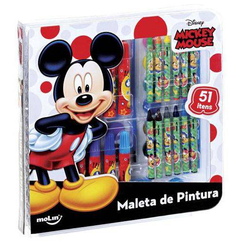 Assistência Técnica, SAC e Garantia do produto Maleta de Pintura Square Mickey - 51 Peças