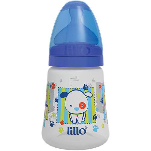 Assistência Técnica, SAC e Garantia do produto Mamadeira Design Fashion Azul 180ml - Lillo