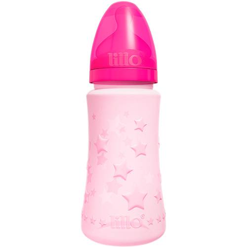 Assistência Técnica, SAC e Garantia do produto Mamadeira Design Tintada Rosa 300ml - Lillo