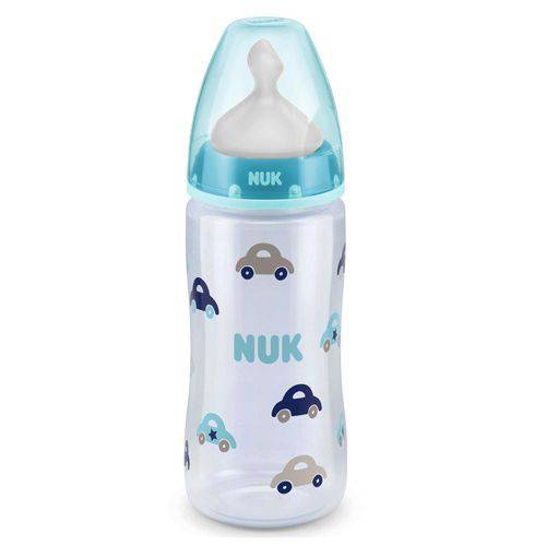 Assistência Técnica, SAC e Garantia do produto Mamadeira First Choice 300ml +6m Azul Carro Nuk