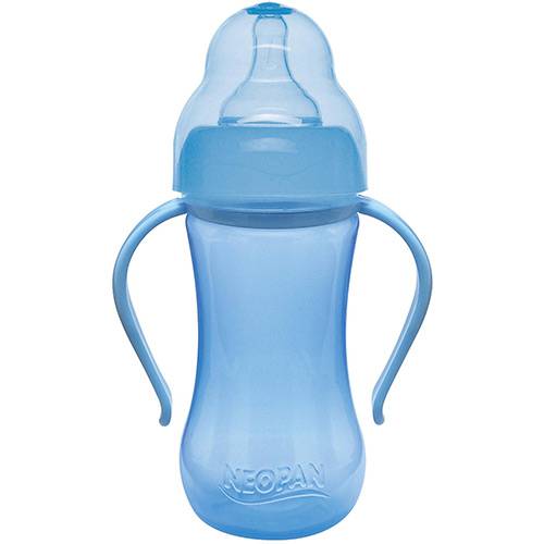 Assistência Técnica, SAC e Garantia do produto Mamadeira Neopan Neotop 320ml com Alça Azul