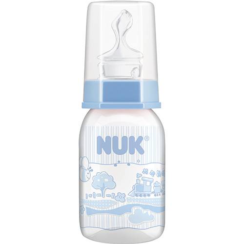 Assistência Técnica, SAC e Garantia do produto Mamadeira Nuk Blue PP 120ml Bico 1 Azul