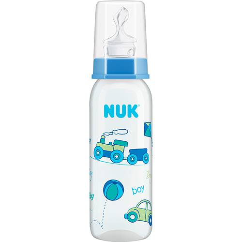 Assistência Técnica, SAC e Garantia do produto Mamadeira Nuk Decorada 240ml S2 Boys Azul