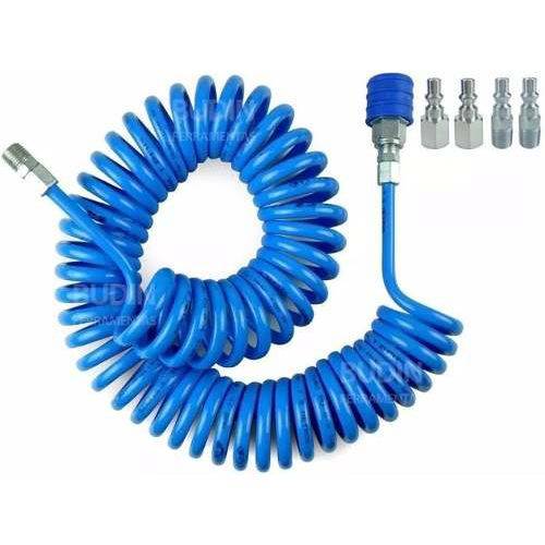 Assistência Técnica, SAC e Garantia do produto Mangueira Espiral 15 Metros com 1 Engate Rápido e 4 Nips 1/4