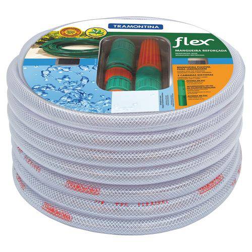 Assistência Técnica, SAC e Garantia do produto Mangueira Jardim Flex com Engate 25M 79182256 - Tramontina