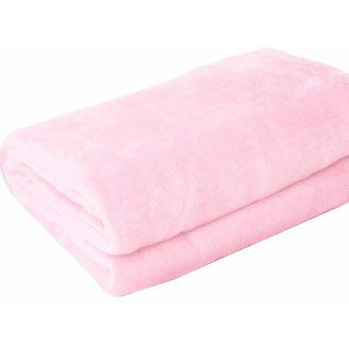 Assistência Técnica, SAC e Garantia do produto Manta Cobertor Bebe Microfibra 90 X 110 Cm Rosa Claro