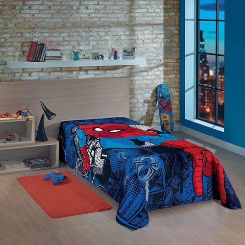 Assistência Técnica, SAC e Garantia do produto Manta Fleece Infantil - Homem Aranha - 1,50m X 2,20m - Lepper