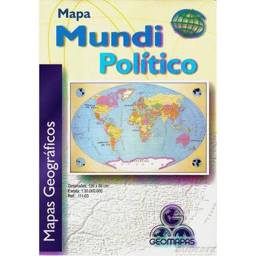 Assistência Técnica, SAC e Garantia do produto Mapa Mundi Político - Geomapas