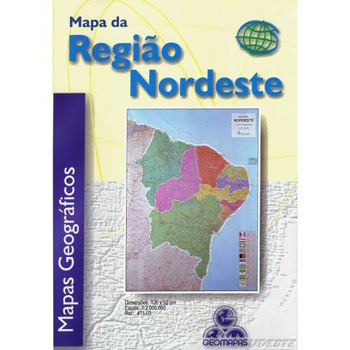 Assistência Técnica, SAC e Garantia do produto Mapa Região Nordeste - Geomapas