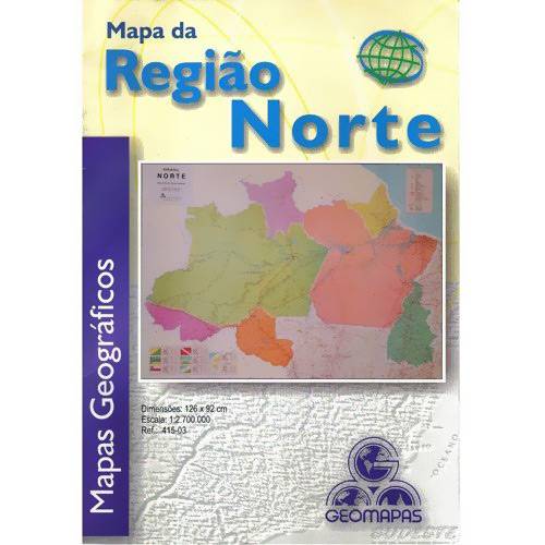 Assistência Técnica, SAC e Garantia do produto Mapa Região Norte - Geomapas