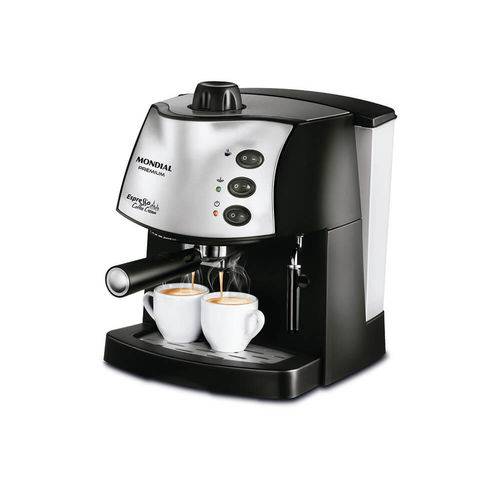 Assistência Técnica, SAC e Garantia do produto Máquina de Café Expresso Mondial Vaporizador Faz Cappucino Chocolate Quente