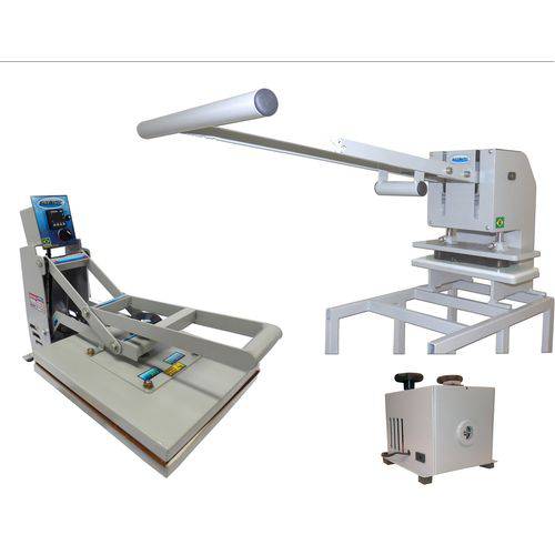 Assistência Técnica, SAC e Garantia do produto Máquina de Chinelos 7x1cm 20 Facas e Prensa Térmica 40x35cm com Mesa