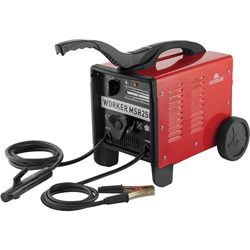 Assistência Técnica, SAC e Garantia do produto Máquina de Solda 250A Bivolt Roda Preto/Vermelho - Worker