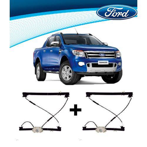 Assistência Técnica, SAC e Garantia do produto Máquina de Vidro Elétrico Ford Nova Ranger (Após 2013) Par Dianteira Sem Motor