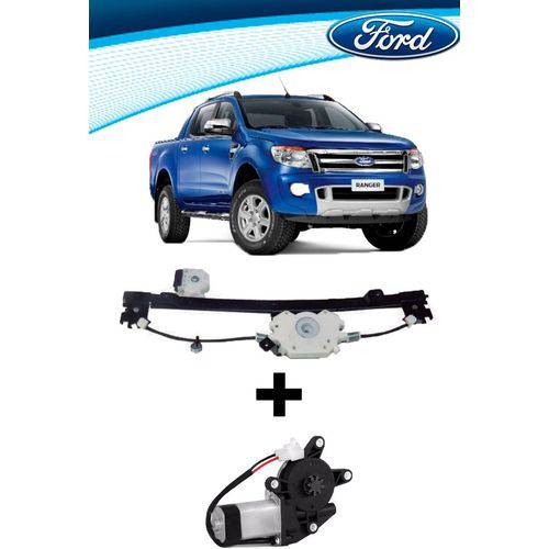 Assistência Técnica, SAC e Garantia do produto Máquina de Vidro Elétrico Ford Ranger Nova (Após 2013) Traseiro Direita com Motor