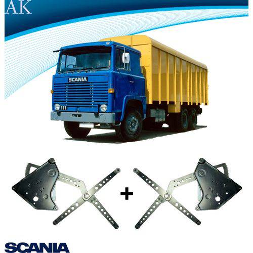 Assistência Técnica, SAC e Garantia do produto Maquina de Vidro Elétrico P/ Scania Serie 3 R112/ R113/ T112/ T113 Par Sem Motor