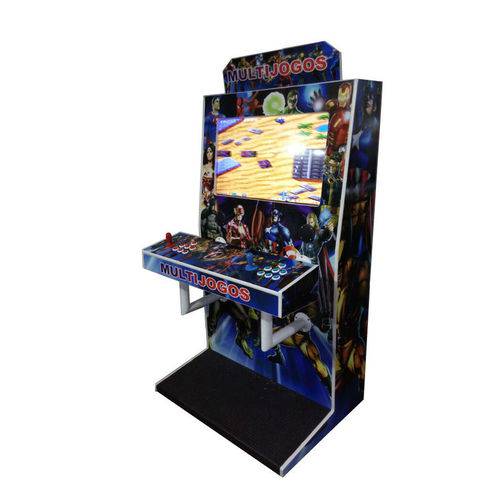 Assistência Técnica, SAC e Garantia do produto Máquina Multijogos Fliperama Arcade 28 Polegadas 5000 Jogos Adesivada