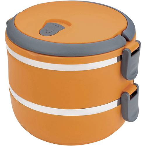 Assistência Técnica, SAC e Garantia do produto Marmita Lunch Box Laranja