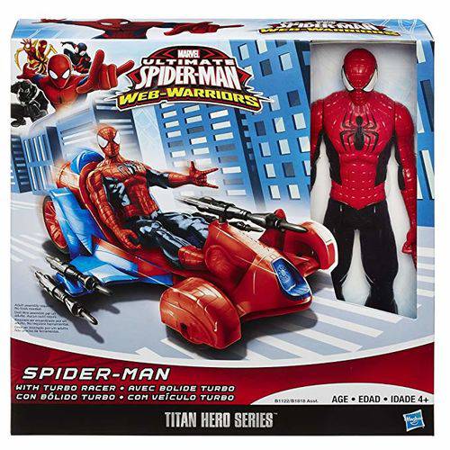 Assistência Técnica, SAC e Garantia do produto Marvel Ultimate Veiculo Web Warriors Spider With Cycle