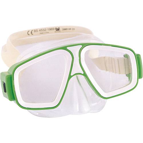 Assistência Técnica, SAC e Garantia do produto Máscara Natação Juvenil Bestway Seascape Dive Mask Branco/Verde