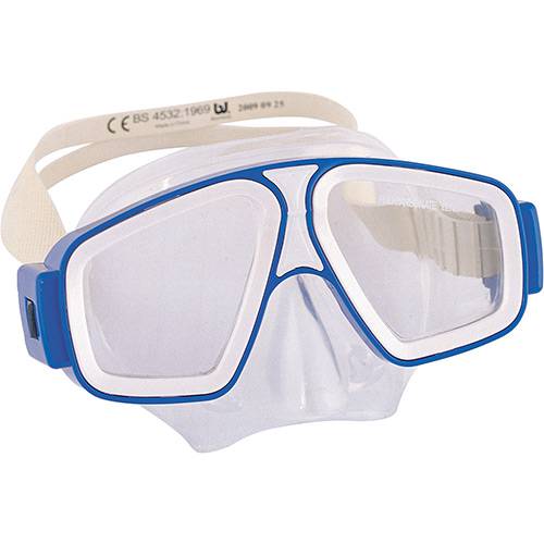 Assistência Técnica, SAC e Garantia do produto Máscara Natação Juvenil Seascape Dive Mask Branco/Azul - Bestway