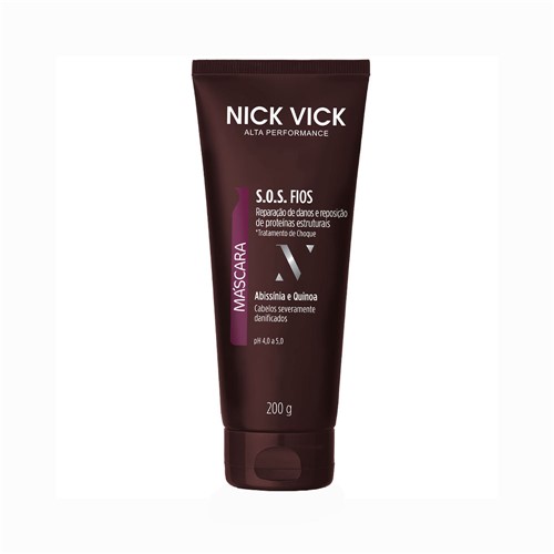 Assistência Técnica, SAC e Garantia do produto Máscara Nick & Vick SOS Fios 200g