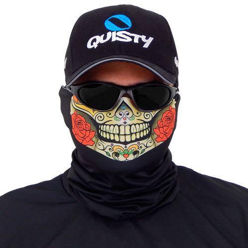 Assistência Técnica, SAC e Garantia do produto Máscara Prot. Solar Uv50 Bandana Balaclava Tubeneck Caveira Mexicana