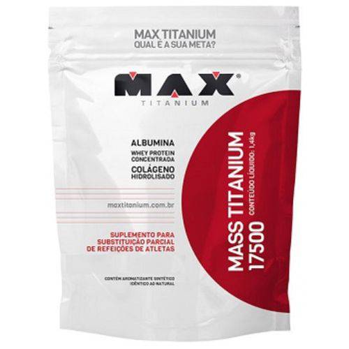 Assistência Técnica, SAC e Garantia do produto Mass Titanium 17500 Max Titanium Refil 3kg - Morango