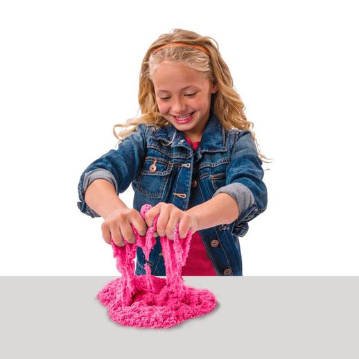 Assistência Técnica, SAC e Garantia do produto Massa Areia Kinetic Sand Colorida Rosa - Sunny