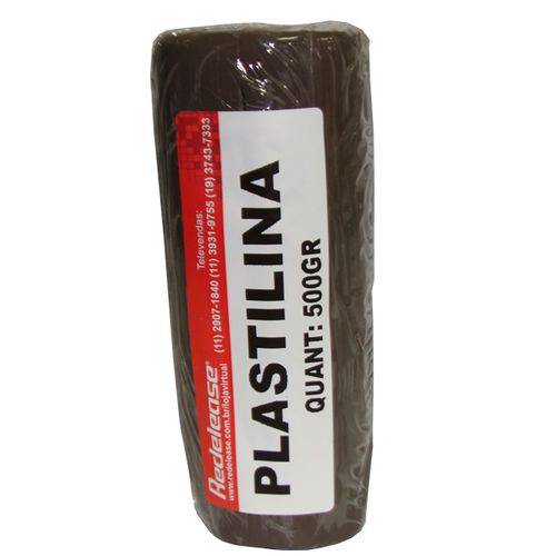 Assistência Técnica, SAC e Garantia do produto Massa de Modelar Plastilina: Preta [0,500 Kg]