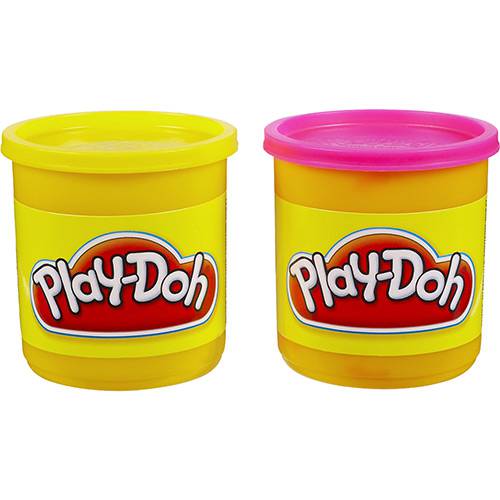 Assistência Técnica, SAC e Garantia do produto Massa de Modelar Play-Doh 2 Potes Rosa e Amarelo - Hasbro