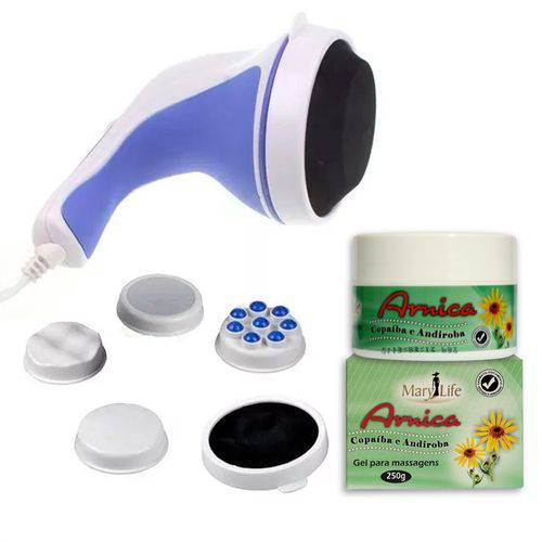 Assistência Técnica, SAC e Garantia do produto Massageador Orbital Spin Tone 220V e Gel Arnica