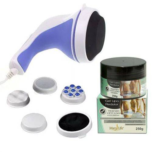 Assistência Técnica, SAC e Garantia do produto Massageador Orbital Spin Tone 220V + Gel Redutor