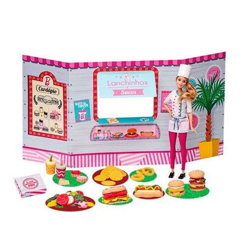 Assistência Técnica, SAC e Garantia do produto Massinha de Modelar Barbie Lanchinhos e Sucos Fun Rosa