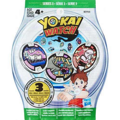 Assistência Técnica, SAC e Garantia do produto 3 Medalhas Yo-Kai Watch Serie 3 Hasbro