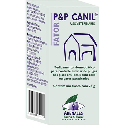 Assistência Técnica, SAC e Garantia do produto Medicamento Homeopático Arenales Fator P&P Canil 26g