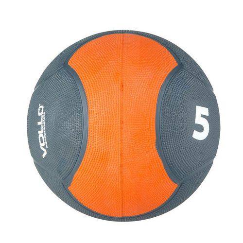 Assistência Técnica, SAC e Garantia do produto Medicine Ball 5kg Vollo Preta/Laranja