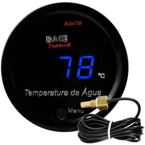 Assistência Técnica, SAC e Garantia do produto Medidor de Temperatura da Água Carro Digital Racetronix Azul TH90