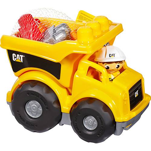 Assistência Técnica, SAC e Garantia do produto Mega Bloks First Builders Cat Caminhão - Mattel