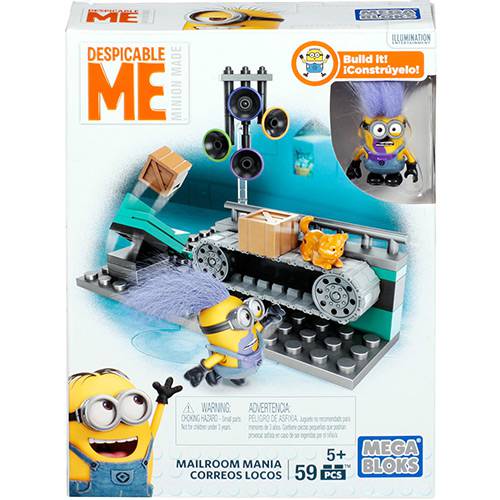 Assistência Técnica, SAC e Garantia do produto Mega Bloks Minions Conjunto Temático Médio Correios Louco - Mattel