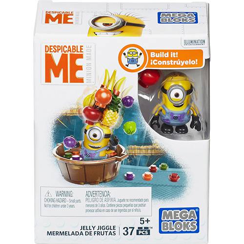 Assistência Técnica, SAC e Garantia do produto Mega Bloks Minions Conjunto Temático Pequeno Chapéu de Frutas - Mattel