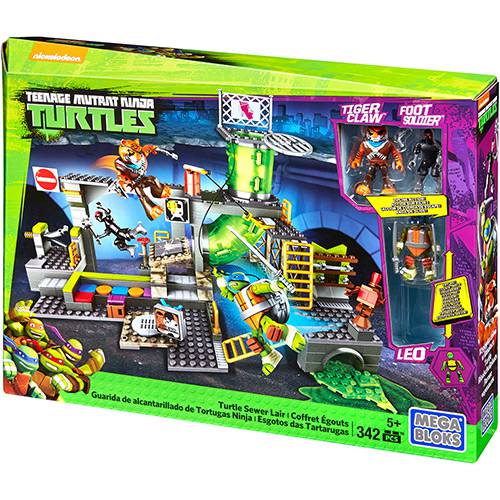 Assistência Técnica, SAC e Garantia do produto Mega Bloks Tartarugas Ninja Animation Conjunto Esgoto - Mattel