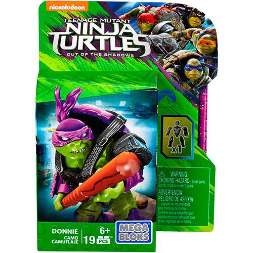 Assistência Técnica, SAC e Garantia do produto Mega Bloks Tartarugas Ninja Filme Donnie 19 Peças - Mattel