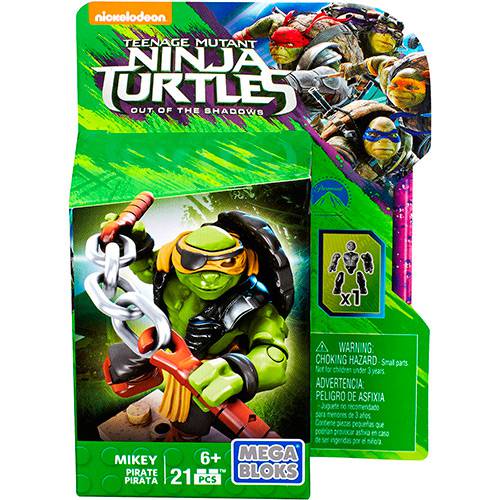 Assistência Técnica, SAC e Garantia do produto Mega Bloks Tartarugas Ninja Filme Dpw12 Mikey Dpw17 - Mattel