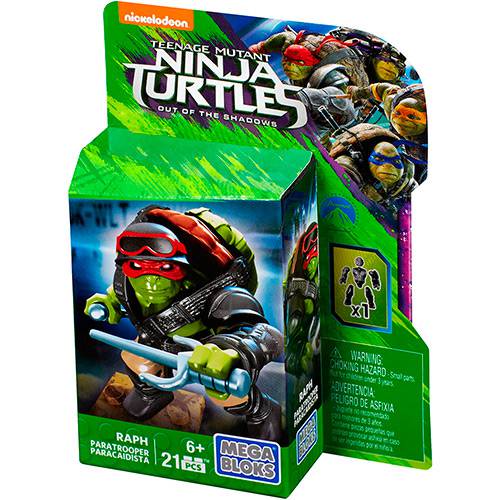 Assistência Técnica, SAC e Garantia do produto Mega Bloks Tartarugas Ninja Filme Dpw12 Raphael Dpw14 - Mattel