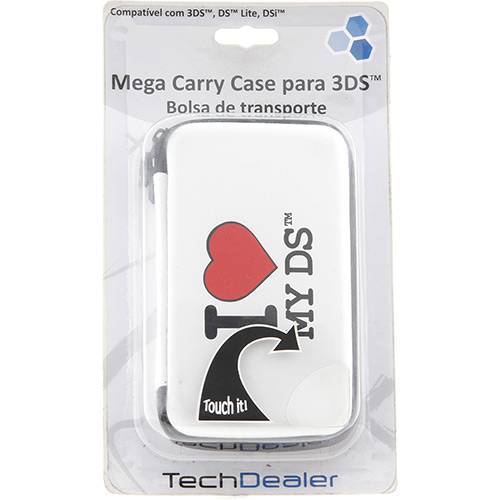 Assistência Técnica, SAC e Garantia do produto Mega Carry Case para 3DS - Bolsa de Transporte (I Love My DS)