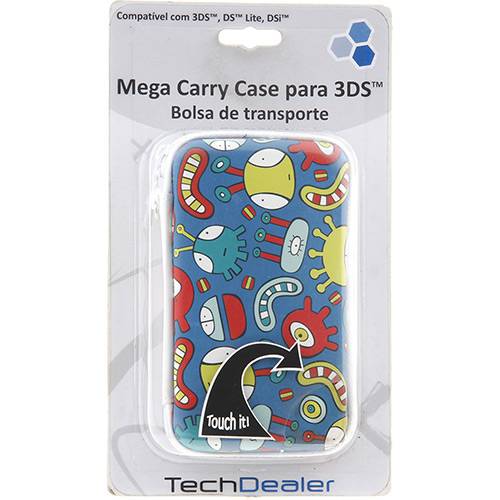 Assistência Técnica, SAC e Garantia do produto Mega Carry Case para 3DS - Bolsa de Transporte (Inseto Verde)