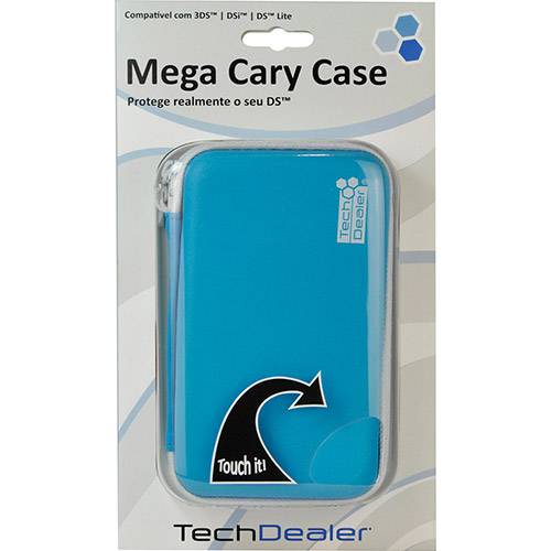 Assistência Técnica, SAC e Garantia do produto Mega Carry Case para 3DS e DSi - Azul - Tech Dealer