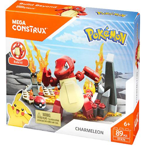 Assistência Técnica, SAC e Garantia do produto Mega Construx - Pokémon Evolução - Pokémon Charmeleon Pack - Mattel